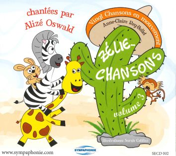 Zélie-Chansons volume 3, CD