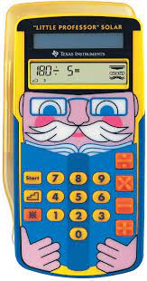 Calculatrice Texas Little Professor