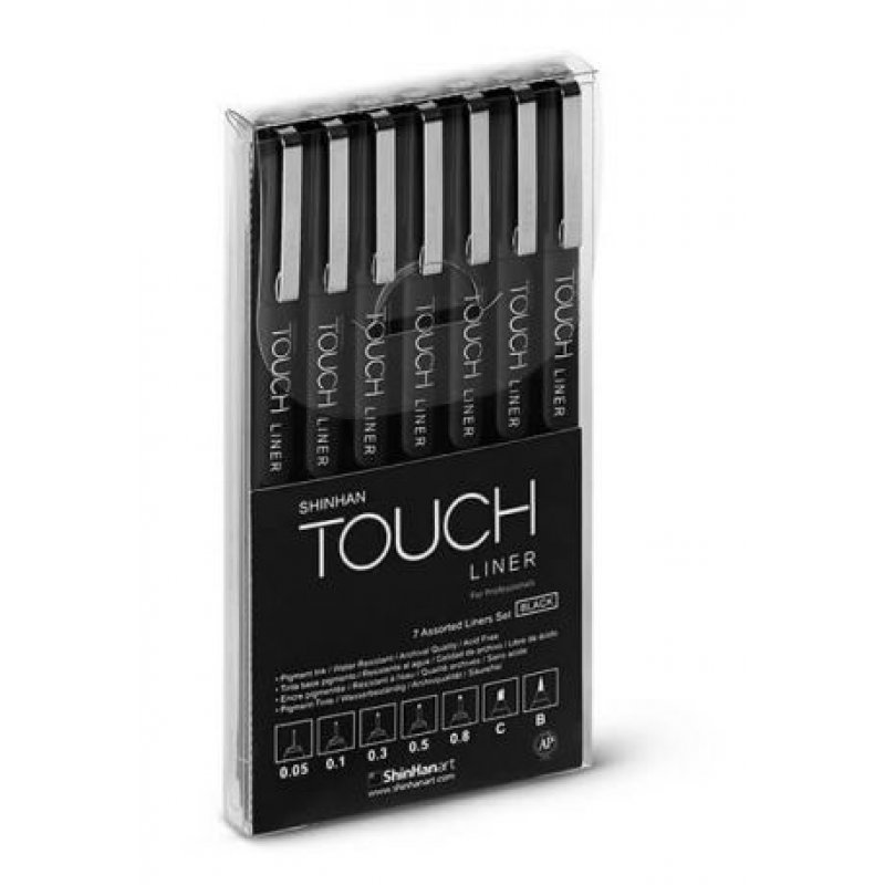 TouchLiner Set 7 schwarz