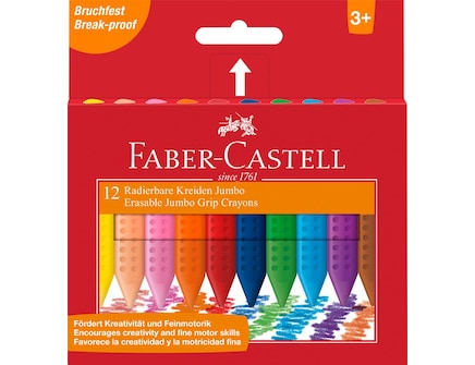 Kreiden Jumbo Faber-Castell, Sortiment 12 Stück