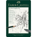 Graphitstifte und -kreiden PITT Faber-Castell, Sortiment 11 Stück