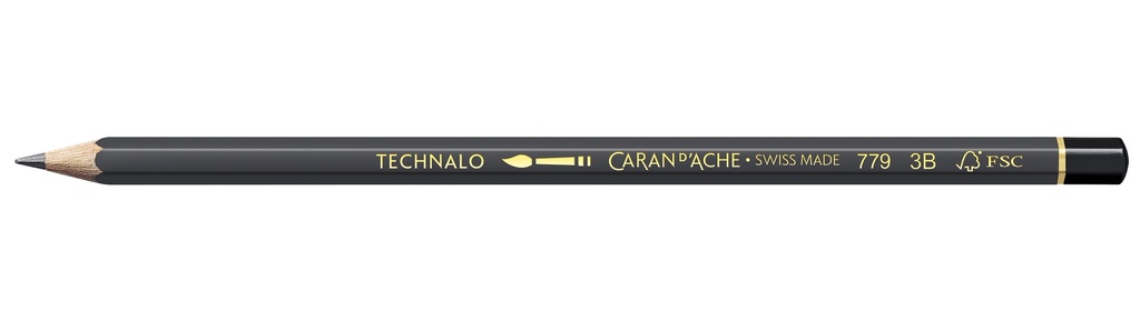 Crayons graphite Technalo Caran d'Ache (3 pièces)