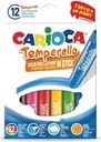 Crayons gel Carioca Temperello 12 couleurs