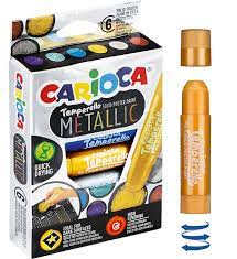 Crayons gel Carioca Temperello 6 couleurs 