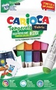 Crayons gel Carioca Temperello Tissus 10 couleurs