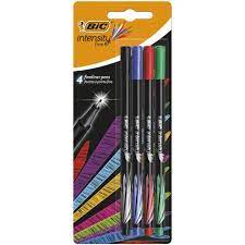 Fineliner Bic intensity fine, Sortiment