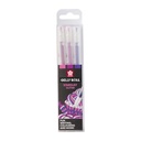 Stylo Gel Stardust Glitter 3 pces