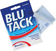 BluTack pâte adhésive 60 g - bleu