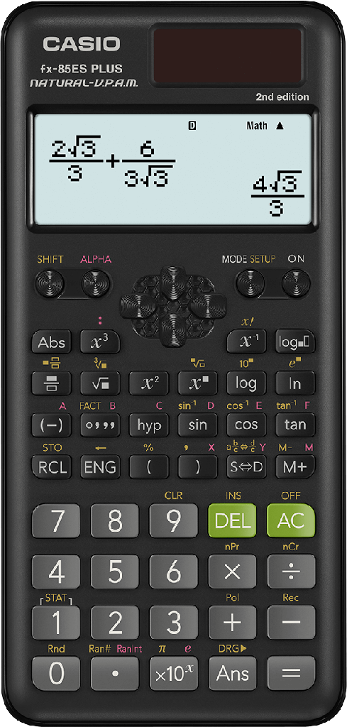 Calculatrice Casio FX-85 ES plus 2nd Edition