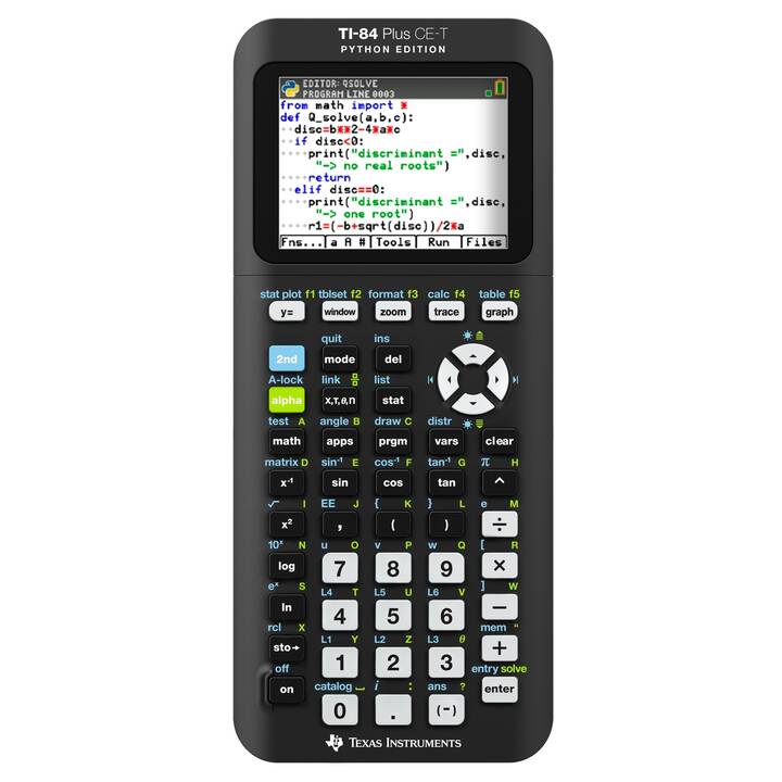 Calculatrice graphique TI 84 plus CE-T