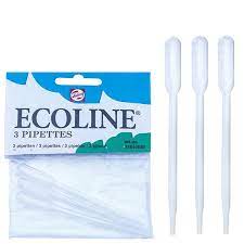 Set 3 pipettes pour l'Ecoline