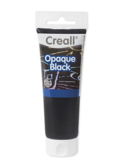 Peinture opaque noir à gratter 120 ml