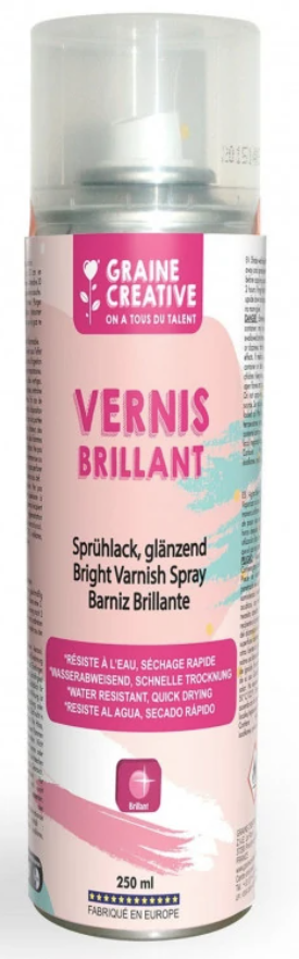 Vernis en spray  250 ml