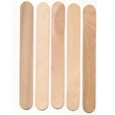 Spatules en bois 15 cm 80 pièces