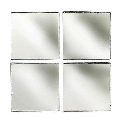 Miroir mosaïque 20 x 20 x 3 mm 72 pièces