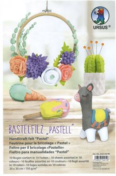 Bastelfilz Pastell