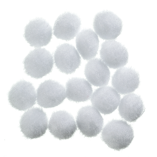 Pompons ø 10 mm - 100 Stk.