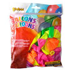 Ballons ø 25 cm neon 100 Stück