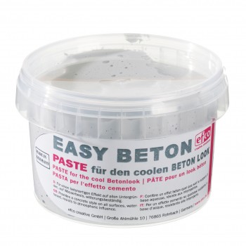 Pâte Easy Beton gris - effet béton 350 g