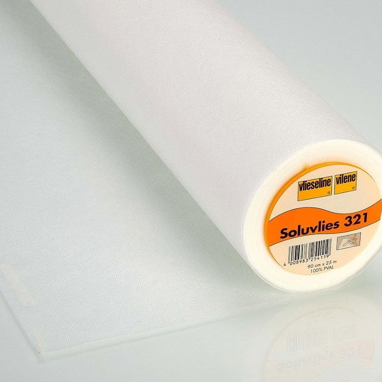 Vlieseline soluvlies largeur 90 cm blanc