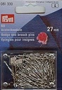 Epingles pour insignes 27 mm 60 pces