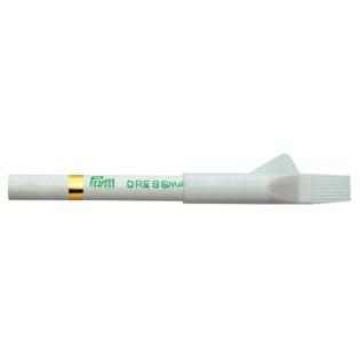 Crayon craie blanc brosse