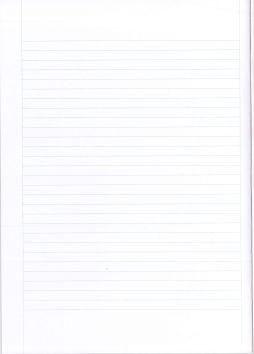 Cahier A4 ligné 8 mm margé 24 flles (10 pièces)