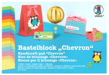 Bastelblock 16 Blatt, 24 x 34cm, 300 g/m2