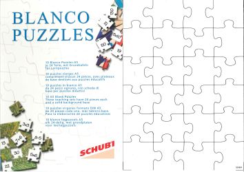 Puzzles vierges A5 (paquet de 10 pièces)