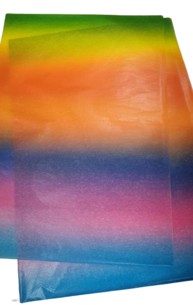 Seidenpapier 50 x 70 cm regenbogen