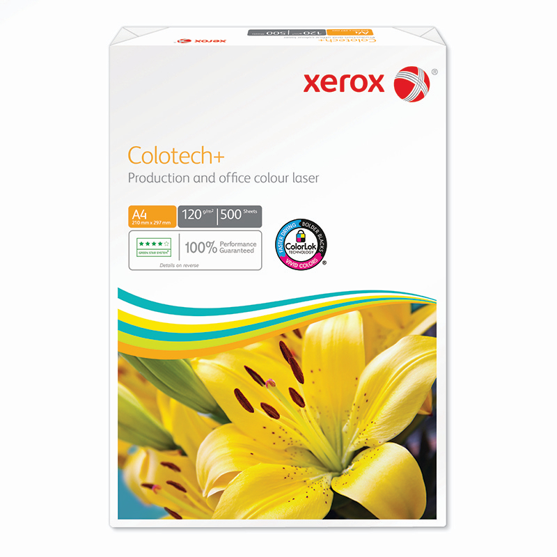 Fotokopierpapier Xerox Colotech+ A4 120 g/m2 weiss (500 Blatt)