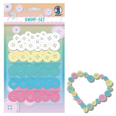 Boutons assortiment 80 pces