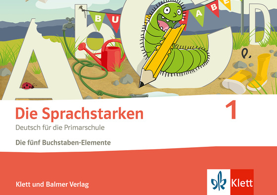 Die Sprachstarken 1, Stempelset mit 5 Buchstaben-Elementen