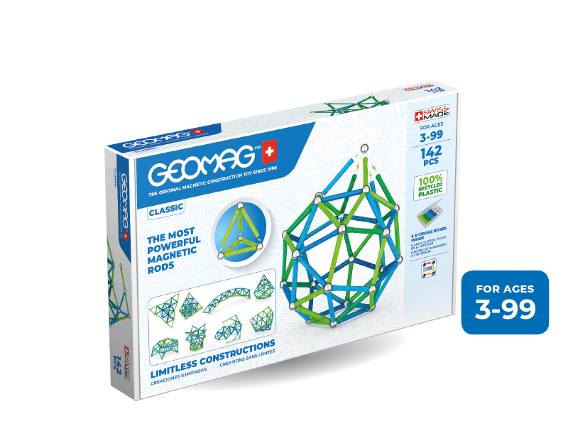 Geomag « Classic » GREEN line 142 Teile