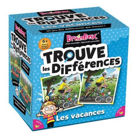 BrainBox: Trouve les différences "Vacances"