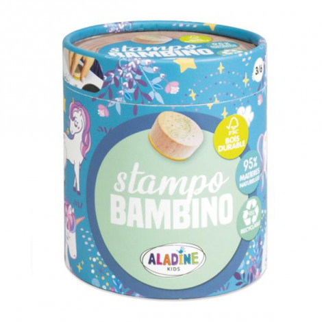 Set Tampon Stampo Bambino "Licornes"