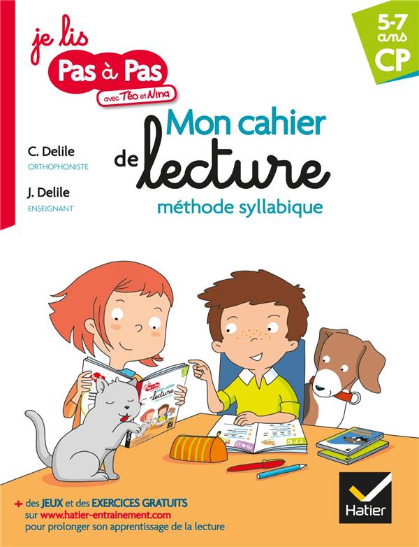 Mon cahier de lecture méthode syllabique