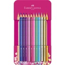 Crayons en couleur Sparkle 12 couleurs