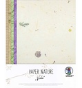 Papier Nature "Viola"11 feuilles 23x 33cm