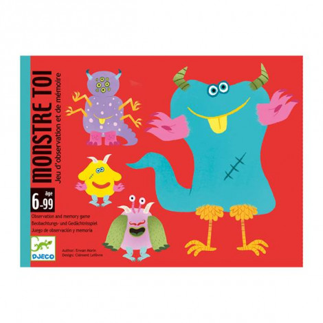 Jeu de cartes "Monstre toi"