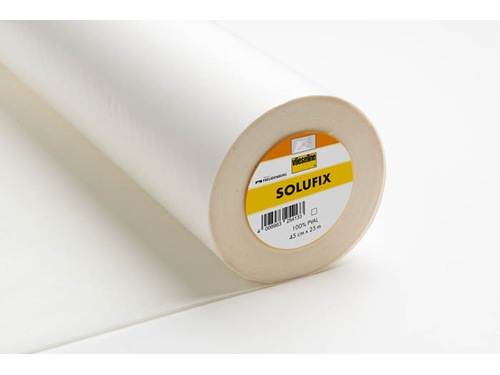 Vlieseline solufix autocollant largeur  45 cm blanc