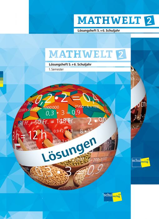 Mathwelt 2, 2 Lösungshefte 5. + 6. Schuljahr