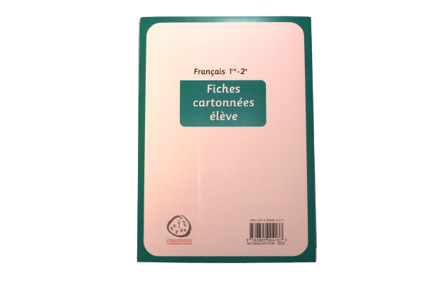 Français 1e-2e, Fiches cartonnées élève (prédécoupées) (CATARO 011418)