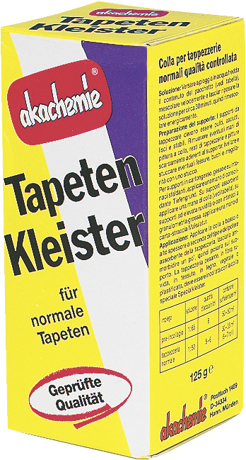 Tapeten Kleister transparent, 125 g.