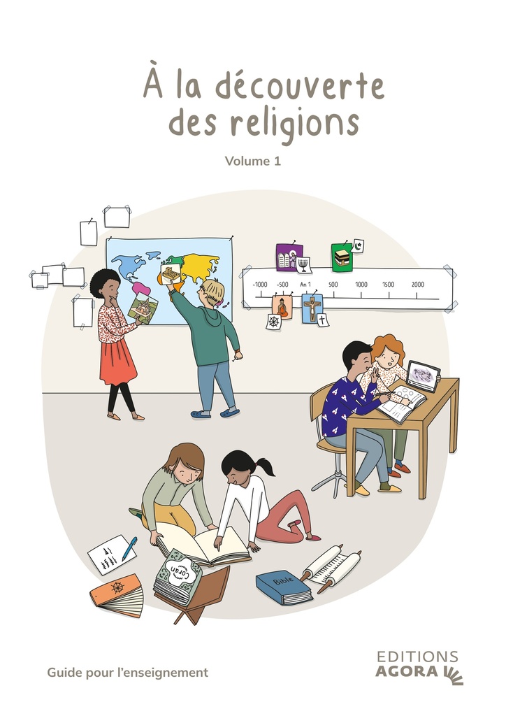 A la découverte des religions volume 1 guide pour l'enseignant + accès site dédié 5H