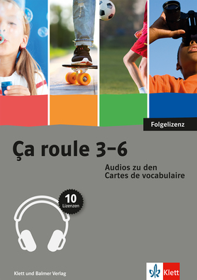 Ça roule 3 -6 Audios zu den Cartes de vocabulaire (Folgelizenz) 10 Einjahreslizenzen