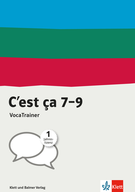 C'est ça 7-9. VocaTrainer E/G, Einjahreslizenz