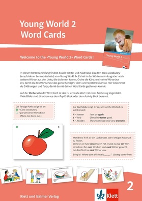 Young World 2. Word Cards