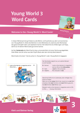 Young World 3. Word Cards