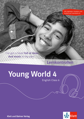 Young World 4. Lernkontrollen mit digitalen Inhalten und Audios auf meinklett.ch